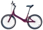 Preview: SOLLSO Gehhilfe MAGENTA