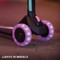 Preview: BERG Nexo LIGHTS faltbarer Kinderroller lime gelb