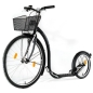 Preview: Kickbike Tretroller City G4 26/16 Zoll schwarz