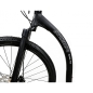 Preview: KICKBIKE Cross Fix Tretroller DISC Brakes inkl. Schutzbleche schwarz