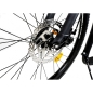 Preview: KICKBIKE Cross Fix Tretroller DISC Brakes inkl. Schutzbleche schwarz