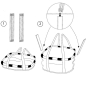 Preview: Reisenthel Bikebasket grün für Klickfix Adapter