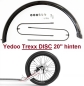 Mobile Preview: Yedoo Schutzblech hinten 20" für Trexx DISC