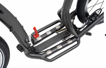 Kostka Easy Walker MAX FOLD faltbar Laufrad Gehhilfe Laufhilfe gelb