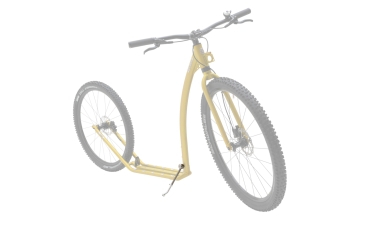 Preview: KOSTKA Comfort Teleskop Ständer SILVER LUX