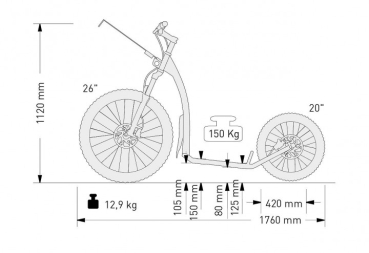 KOSTKA MUSHING MAX G6 DISC 26/20 Neon Lemon Gelb