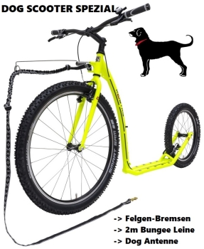 Kostka Mushing RACER FUN 27,5/20 (G6) yellow