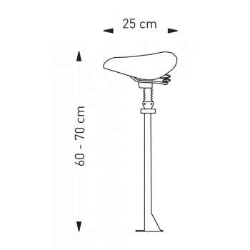 Kostka RE-HA-Maxi-2 max. 60-70cm für 100mm