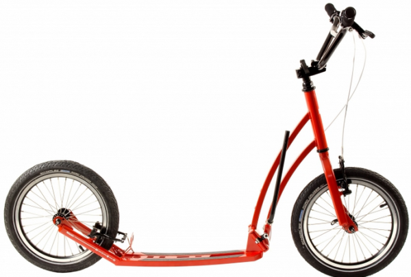 Mibo Mastr Tretroller faltbar rot