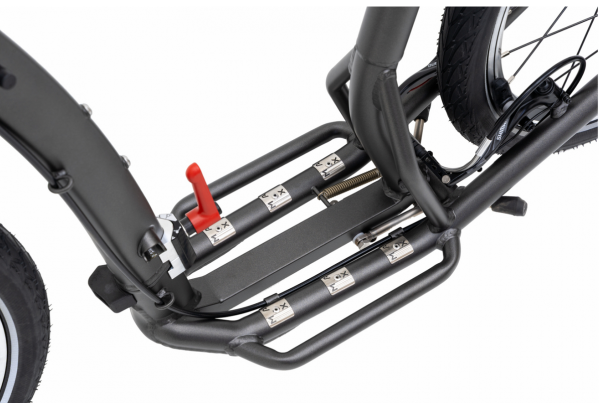 Kostka Easy Walker MAX FOLD faltbar Laufrad Gehhilfe Laufhilfe gelb