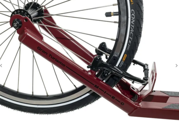 Mibo GT Tretroller purple red