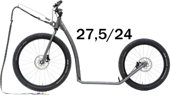 Kostka Mushing Racer Max 27,5/24 (G6) antic silver